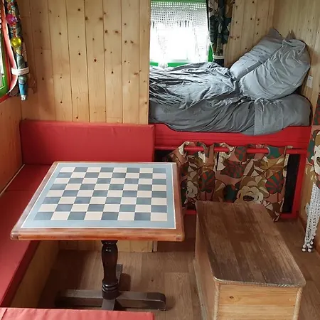 Roulotte Climatisee Avec Piscine Naturelle Vaux (Vienne)